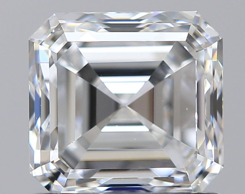 1.01 carat Asscher diamond E VVS2 