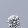 0.18 carat Round diamond E VVS2 Excellent