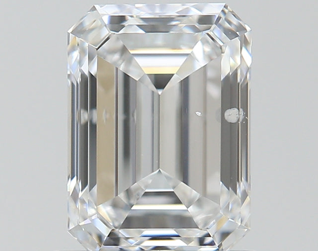 1.00 carat Emerald diamond D SI2 