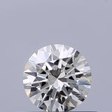 0.45 carat Round diamond J IF Excellent