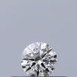 0.18 carat Round diamond E VVS2 Excellent