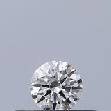 0.18 carat Round diamond E VVS2 Excellent