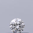 0.18 carat Round diamond E VVS2 Excellent