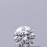 0.18 carat Round diamond E VVS2 Excellent