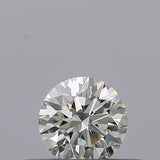 0.25 carat Round diamond I  VVS2 Excellent