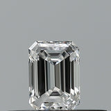 0.23 carat Emerald diamond F VVS2 