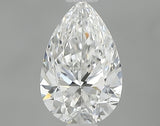 0.70 carat Pear diamond F VVS1 