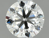 0.50 carat Round diamond J  SI1 Very good