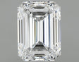0.90 carat Emerald diamond D VVS2 