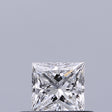 0.31 carat Princess diamond D VVS2 