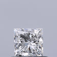0.45 carat Princess diamond F VVS1 