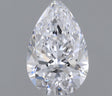 0.55 carat Pear diamond D VVS2 