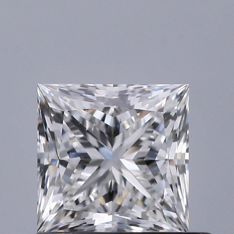 0.76 carat Princess diamond E VS2 