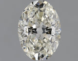 1.00 carat Oval diamond K SI1 
