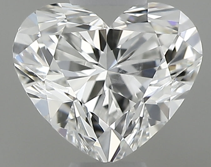 0.40 carat Heart diamond F  SI2 Very good