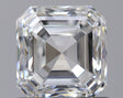 0.93 carat Asscher diamond F VVS2 