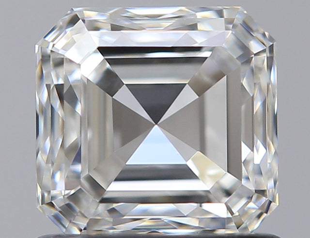 1.01 carat Asscher diamond G IF 