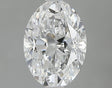 0.90 carat Oval diamond D SI1 