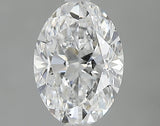 0.90 carat Oval diamond D SI1 