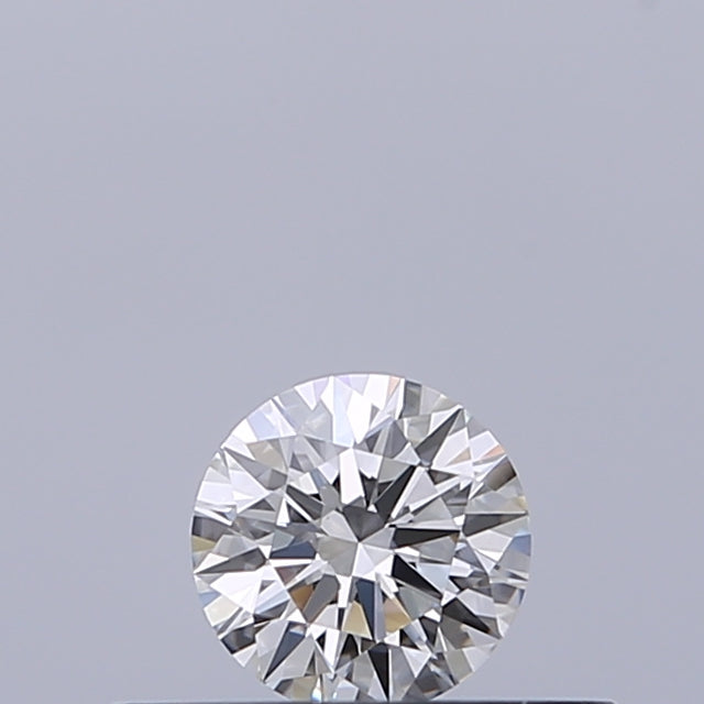0.22 carat Round diamond E VVS2 Excellent