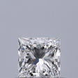 0.41 carat Princess diamond F VVS1 
