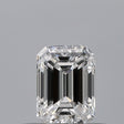 0.38 carat Emerald diamond D VVS1 