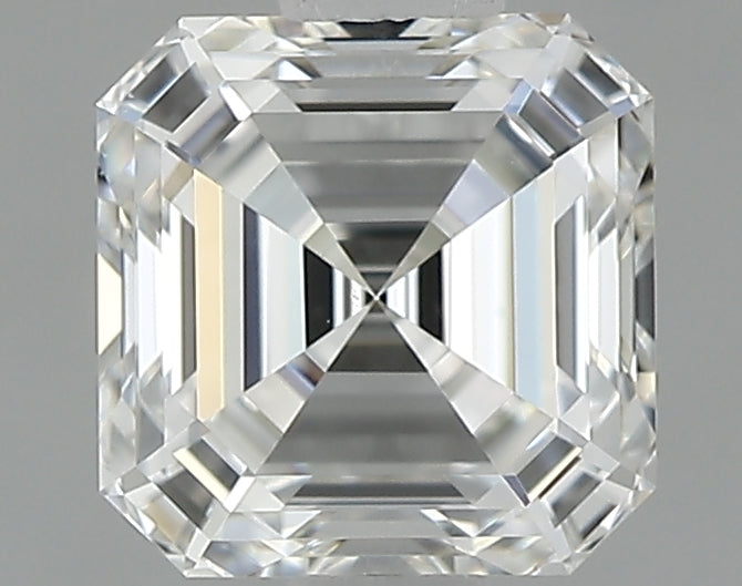 0.82 carat Asscher diamond F VS1 