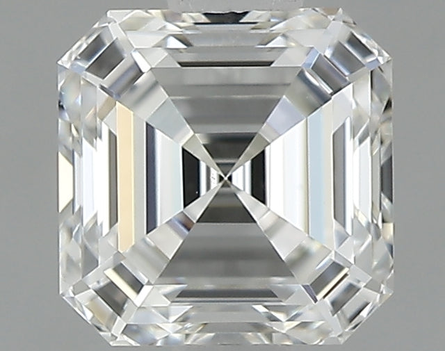 0.82 carat Asscher diamond F VS1 