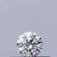 0.19 carat Round diamond E VVS1 Excellent