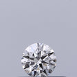 0.18 carat Round diamond D VVS1 Excellent