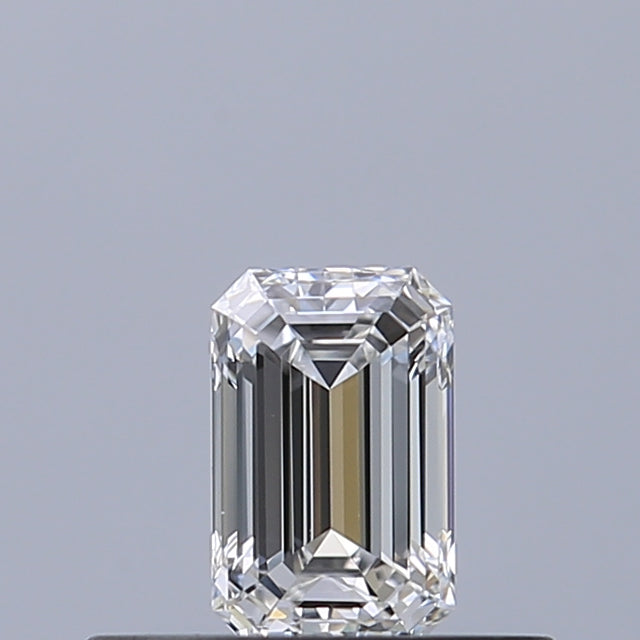 0.27 carat Emerald diamond E VVS1 
