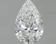 0.80 carat Pear diamond D VS2 