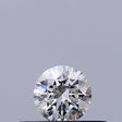0.21 carat Round diamond E VVS1 Excellent