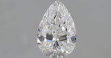 0.53 carat Pear diamond D VVS1 