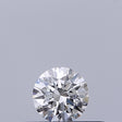 0.19 carat Round diamond E VVS1 Excellent