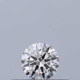 0.19 carat Round diamond F VVS2 Excellent
