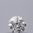 0.25 carat Round diamond E IF Excellent