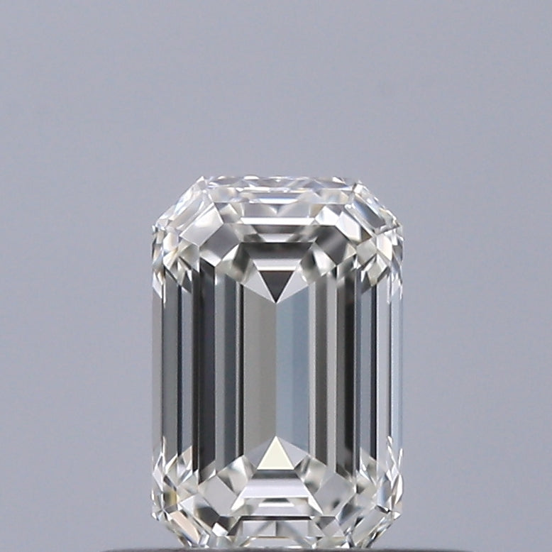 0.42 carat Emerald diamond I IF 