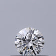 0.24 carat Round diamond D VVS2 Excellent