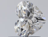0.62 carat Heart diamond D VS2 