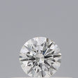 0.24 carat Round diamond F VVS1 Excellent