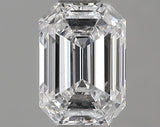 0.71 carat Emerald diamond D SI2 