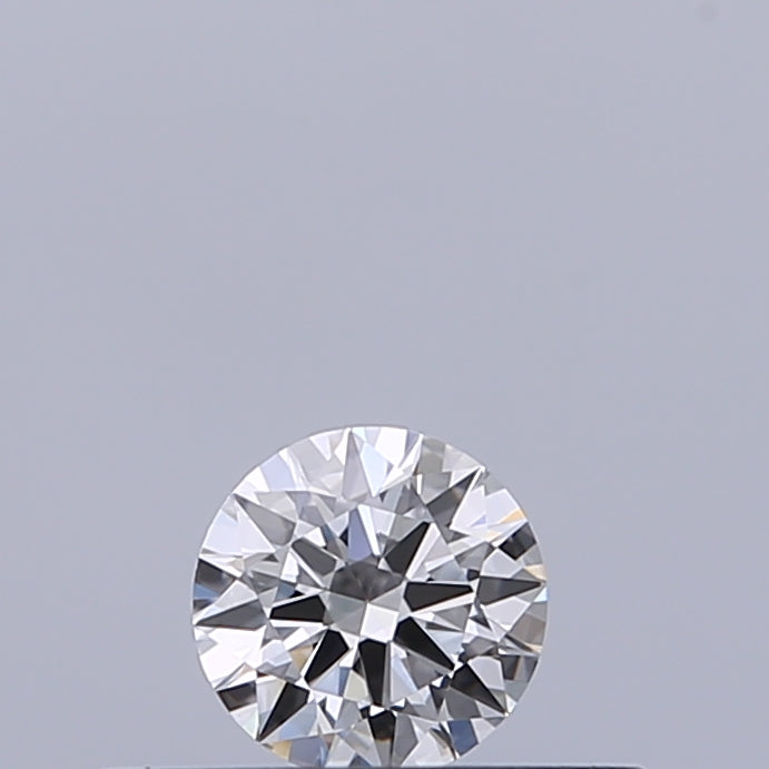 0.19 carat Round diamond E VVS1 Excellent