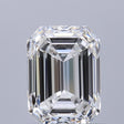 1.01 carat Emerald diamond E VVS2 
