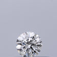 0.19 carat Round diamond E VVS2 Excellent