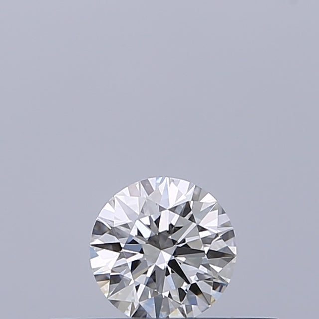 0.19 carat Round diamond E VVS2 Excellent