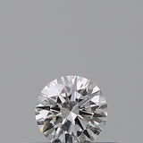 0.21 carat Round diamond F  IF Excellent