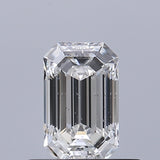 0.52 carat Emerald diamond E SI2 