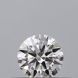 0.21 carat Round diamond D VVS2 Excellent