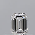 0.25 carat Emerald diamond D VVS1 